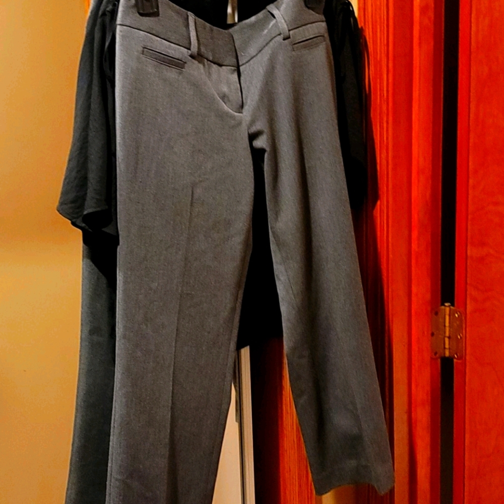 Grey capri womens